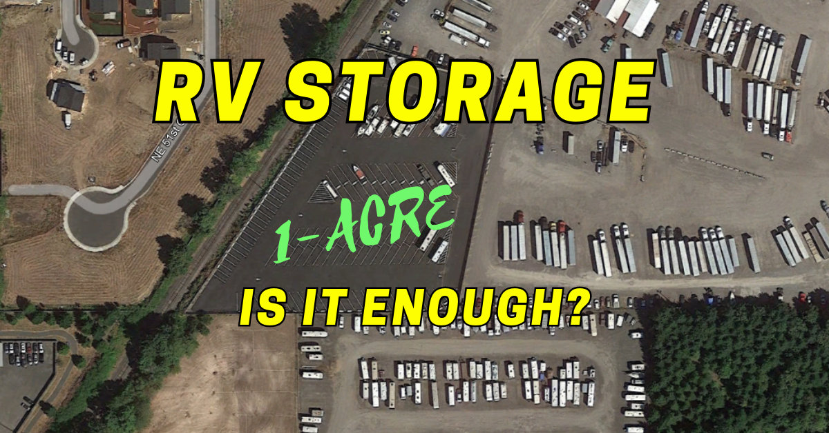 Designing and Maximizing Space for a 1-Acre RV Storage Lot